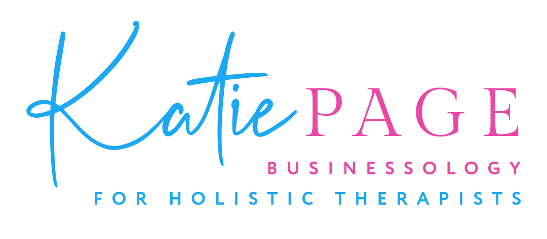 Katie Page Businessology for holistic therapists
